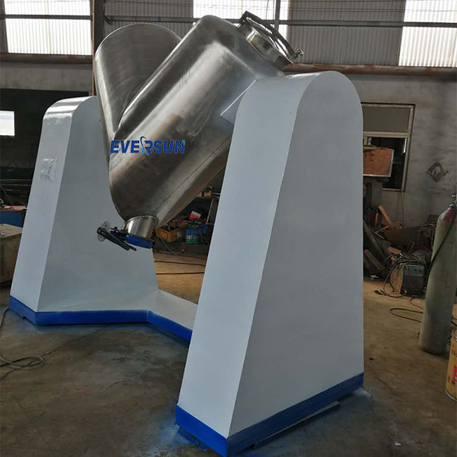 Multi Functional V Shaped Drum Mixer V Type Powder Mixer For Food Processing