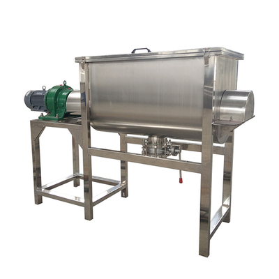 Food Processing Industrial Ribbon Blender 200 - 5000L Low Noise ≤80dB