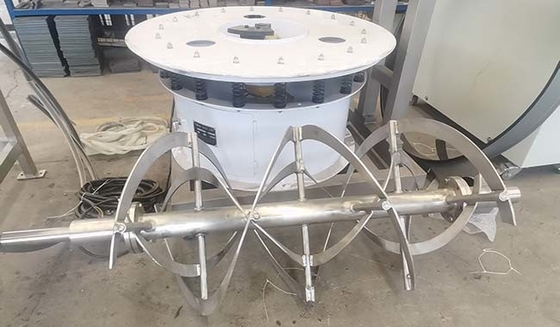 Stainless Steel Screw Belt Feed Powder Pigment Particle Mixer