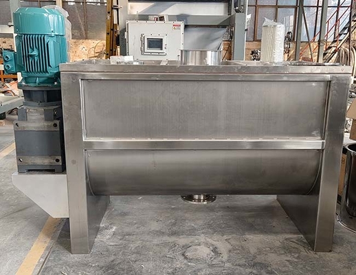 Stainless Steel Screw Belt Feed Powder Pigment Particle Mixer