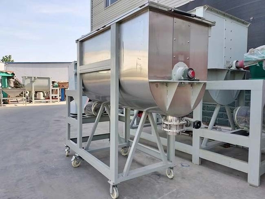 Propeller Blade Powder Particle Mucous Mixing Chemical Biological Food Breeding And Mixing Machine