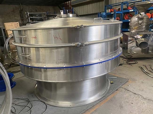 Custom 316L/304 Stainless Steel Powder Particle Rotary Vibrating Screen