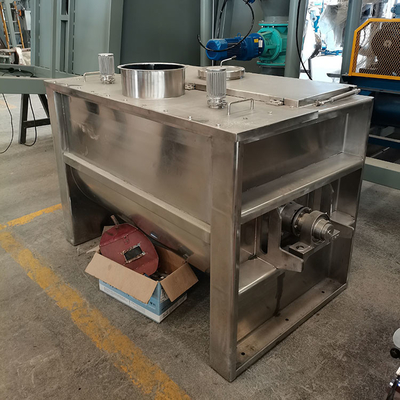 Fully Automatic Electric Heating Sealed Stainless Steel Horizontal Ribbon Mixer