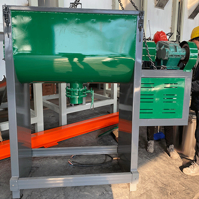 Fully Automatic Electric Heating Sealed Stainless Steel Horizontal Ribbon Mixer