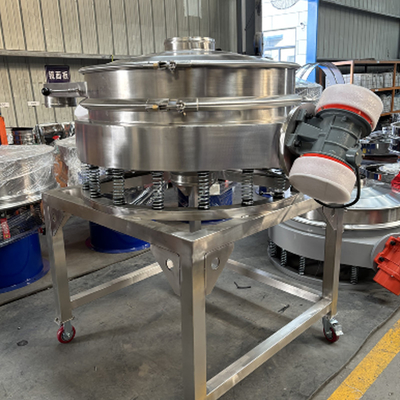 Stainless Steel Straight-line Vibrating Screen Machine For Industrial And Food Fields