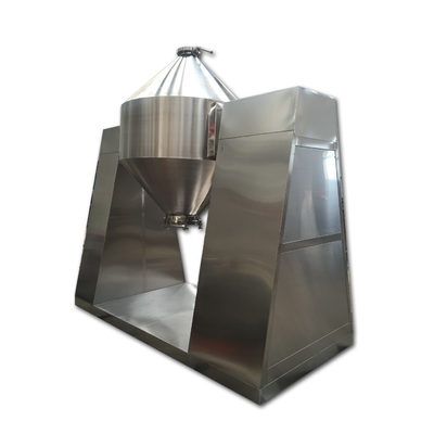 Customizable Twin Cone Powder Particle Mixer Dust-free And Low Noise