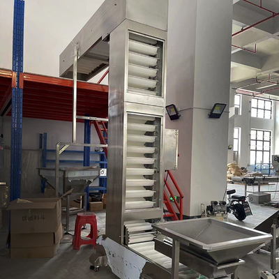 Chemical Particle Material Z-type Bucket Elevator Low Damage Turning Bucket Elevator Conveying Machine