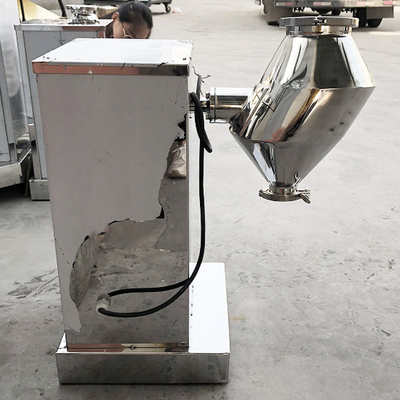 Stainless Steel Small Three-dimensional Mixer For Powder Particle Stirring Custom Mixing