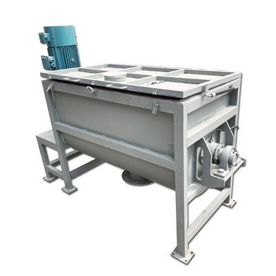 Custom-made Multifunctional Horizontal Twin-screw Band Stainless Steel Chemical Dry Powder Mixing Machine