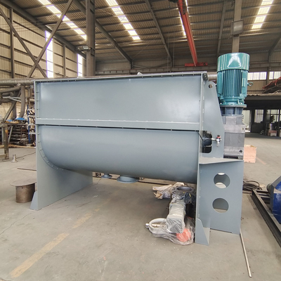 Custom-made Multifunctional Horizontal Twin-screw Band Stainless Steel Chemical Dry Powder Mixing Machine