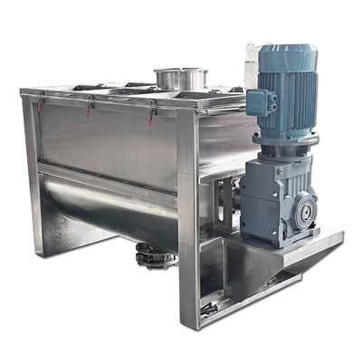 Powder Screw Ribbon Mixer , Efficient Mixing Equipment For Dry And Wet Materials