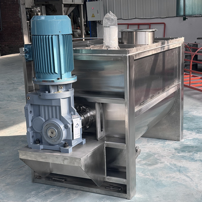 Powder Screw Ribbon Mixer , Efficient Mixing Equipment For Dry And Wet Materials
