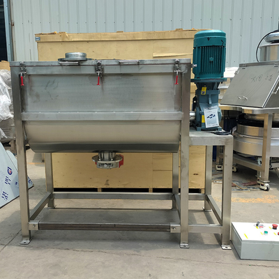 Powder Screw Ribbon Mixer , Efficient Mixing Equipment For Dry And Wet Materials