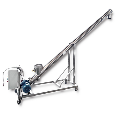 Granule Screw Feeder , Grain Feeder ,  Stainless Steel Screw Conveyor
