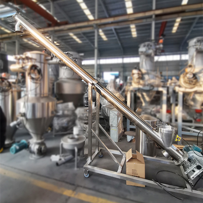 Granule Screw Feeder , Grain Feeder ,  Stainless Steel Screw Conveyor
