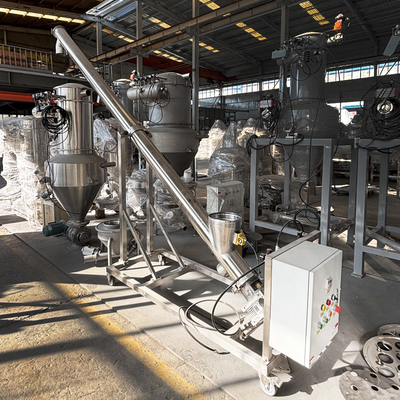 Granule Screw Feeder , Grain Feeder ,  Stainless Steel Screw Conveyor