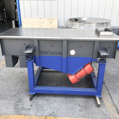 Small Stainless Steel Industrial Linear Vibrating Sieve Horizontal Vibration Particle Powder Sieving Machine
