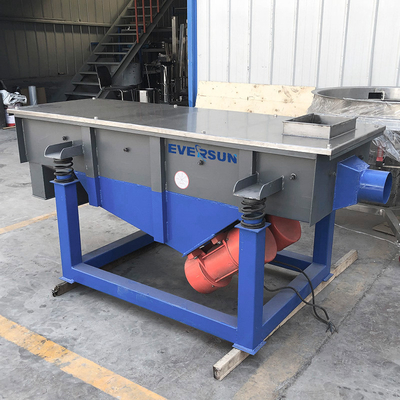Small Stainless Steel Industrial Linear Vibrating Sieve Horizontal Vibration Particle Powder Sieving Machine