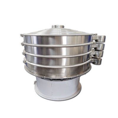 Granule Vibrating Screen Liquid Filter Screen Stainless Steel Circular Three Dimensional Rotary Vibrating Screen