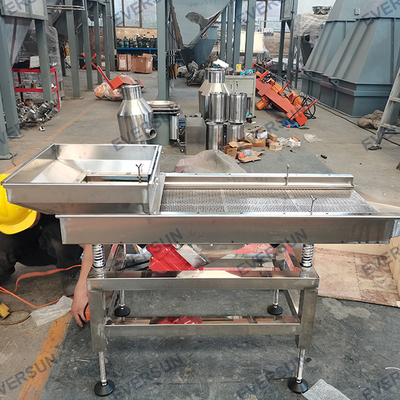 Multi-layer Vibrating Particle Screen Rectangular Stainless Steel Linear Vibrating Screen Sand Sifter