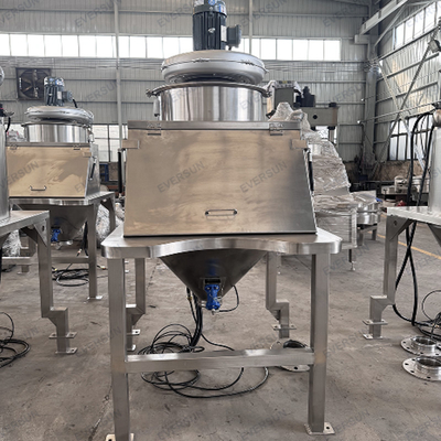 High-efficiency Small Bag Dust-free Feeding Station Powder Particle Dust-free Feeding Conveyor