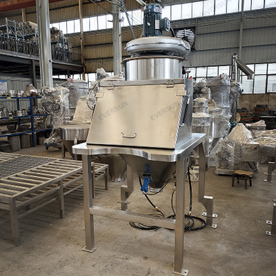 Manual Unpacking And Unloading Station For Small Bags Of Granular Powder Without Dust