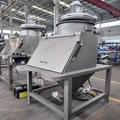 Manual Unpacking And Unloading Station For Small Bags Of Granular Powder Without Dust