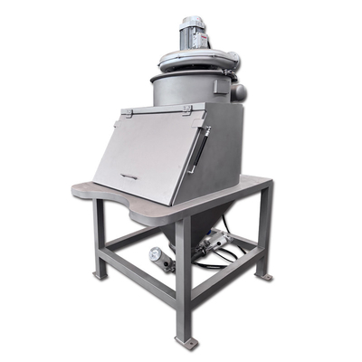 Manual Unpacking And Unloading Station For Small Bags Of Granular Powder Without Dust