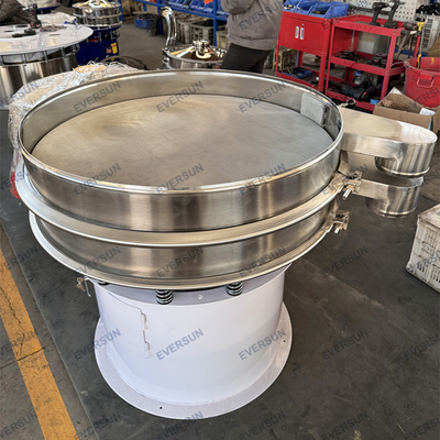 Circular Vibrating Screen Made Of Stainless Steel For Direct Contact With Food Fine Powder Particles