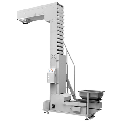 Stainless Steel Z-shaped Bucket Elevator For Activated Carbon Granules