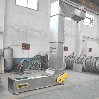 Conveying Dehydrated Vegetables Quartz Sand Z-shaped Dumping Conveyor