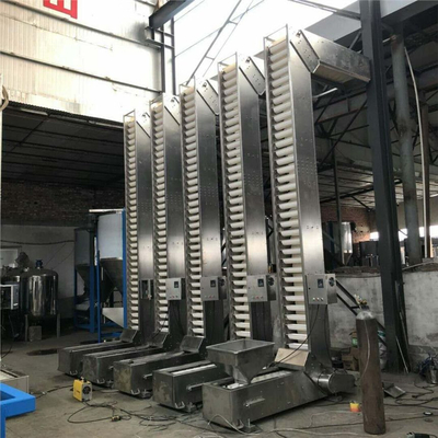 Conveying Dehydrated Vegetables Quartz Sand Z-shaped Dumping Conveyor