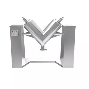 Stainless Steel V-shaped Mixer Custom 5-1000L Powder Particle Stirring Mixer