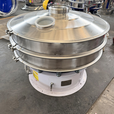 Stainless Steel Vibrating Screen Fine Powder Screening Machine Corn Starch Food Powder Circular Vibrating Screen