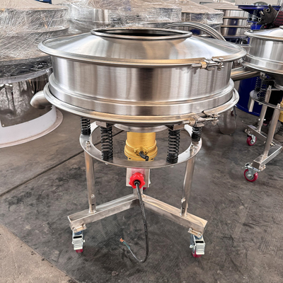 Factory Custom High Frequency Vibrating Screen Stainless Steel Food Grade Slurry Screening