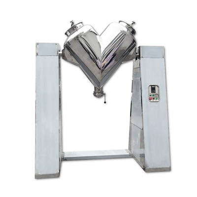 Stainless Steel V-shaped Mixer For Food And Chemical Raw Materials Dry Powder Mixer