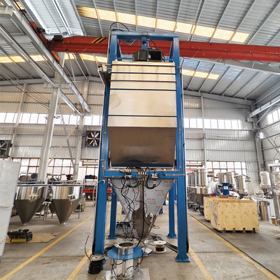Efficient Conveying Tons Of Bag Unpacking Machine Automatic Discharge Of Bulk Powder