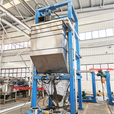 Efficient Conveying Tons Of Bag Unpacking Machine Automatic Discharge Of Bulk Powder