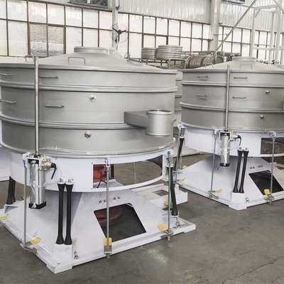 Circular imitation artificial swinging quartz sand fertilizer screening machine Large output stainless steel screening equipment