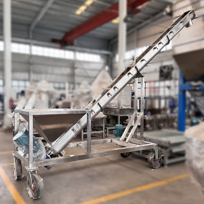 Efficient u screw conveyor cement mortar stainless steel screw conveyor equipment