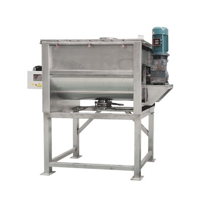 Stainless Steel Powder Ribbon Mixer Feed Mixer Slurry Horizontal Ribbon Mixer Manufacturer
