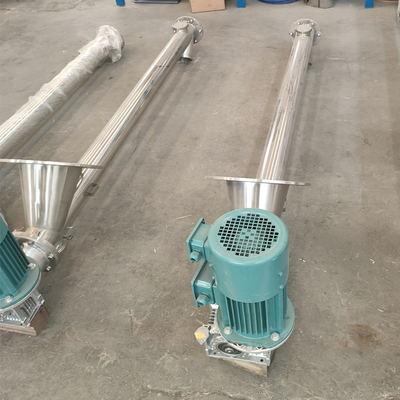 Stainless Steel Screw Conveyor Feeding Machine Grain Plastic Granule Powder Feeder