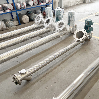 Stainless Steel Screw Conveyor Feeding Machine Grain Plastic Granule Powder Feeder