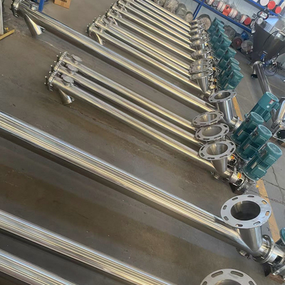 Grain Feeder Stainless Steel Screw Conveyor Powder Conveying
