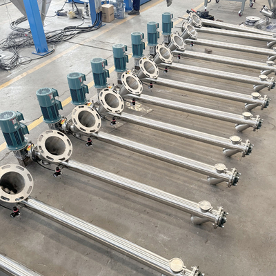 Grain Feeder Stainless Steel Screw Conveyor Powder Conveying