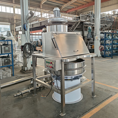 Advanced Dust Suction System In Bulk Bag Unloader For Flexible Screen Options And Motor Driven Vibration Device