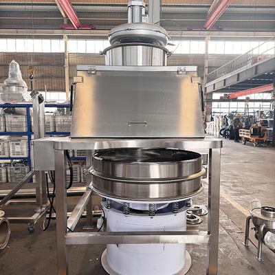 Advanced Dust Suction System In Bulk Bag Unloader For Flexible Screen Options And Motor Driven Vibration Device