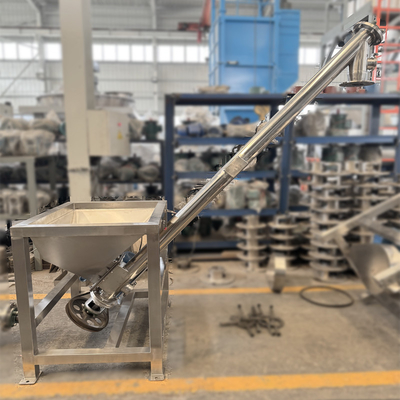 Industrial Auger Screw Conveyor For Chemical Construction And Food Industries