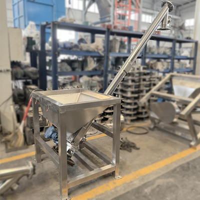 Industrial Auger Screw Conveyor For Chemical Construction And Food Industries