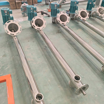Screw Conveyor Perfect Solution For Material Transportation In Grain Chemical Engineering And Building Materials